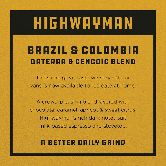 HIGHWAYMAN Brazil/Colombia